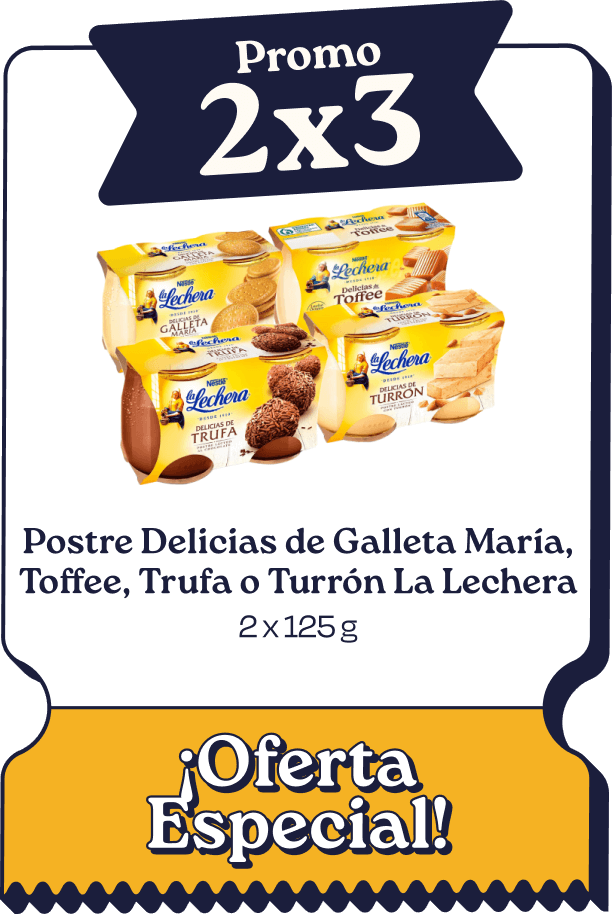 Oferta promocional lácteos