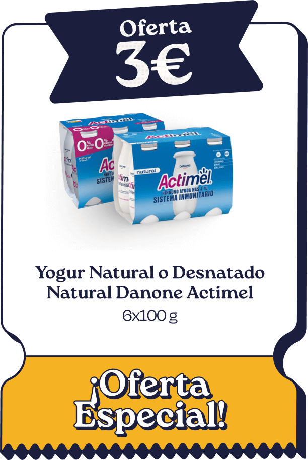 Imagen del descuento en el formulario de merienda