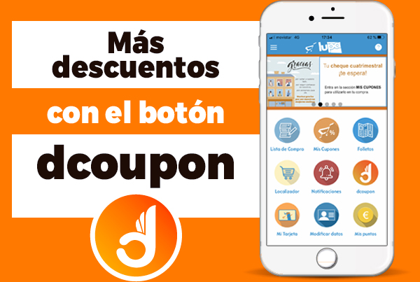 dCoupon en la App de Lupa