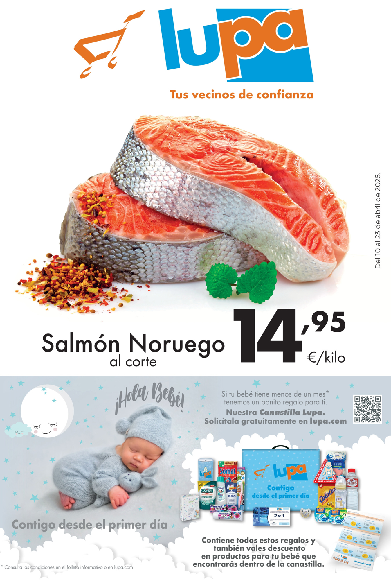 Del 10 al 23 de abril de 2025