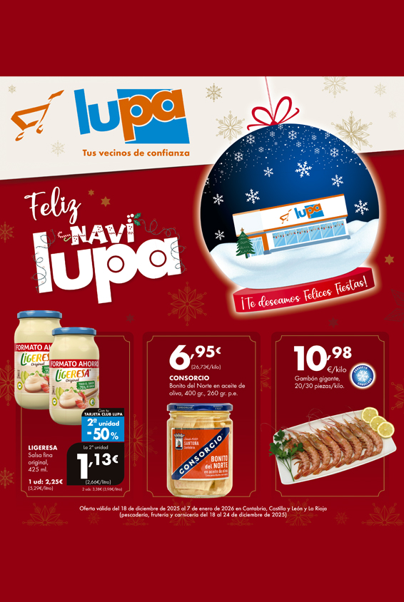 Del 18 de diciembre de 2025 al 7 de enero de 2026