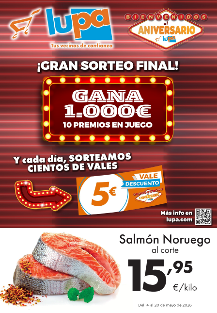 Del 14 al 20 de mayo de 2026