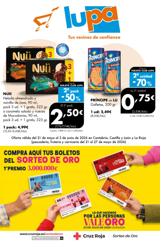 Del 21 de mayo al 3 de junio de 2026