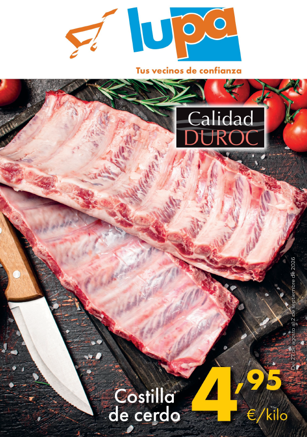 Del 27 de agosto al 2 de septiembre de 2026