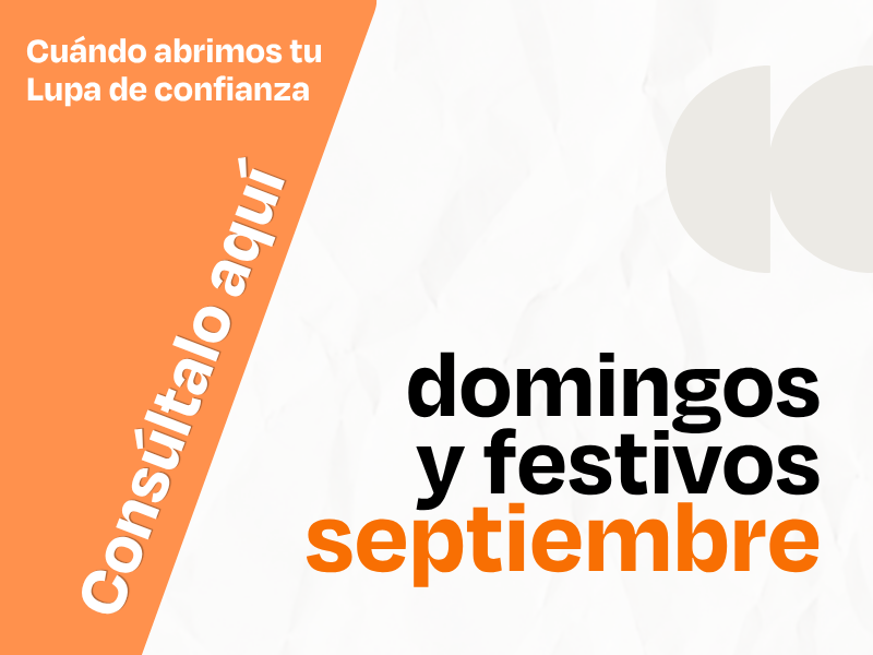 Domingos y festivos