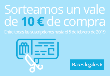 Sorteamos un vale de 10 €