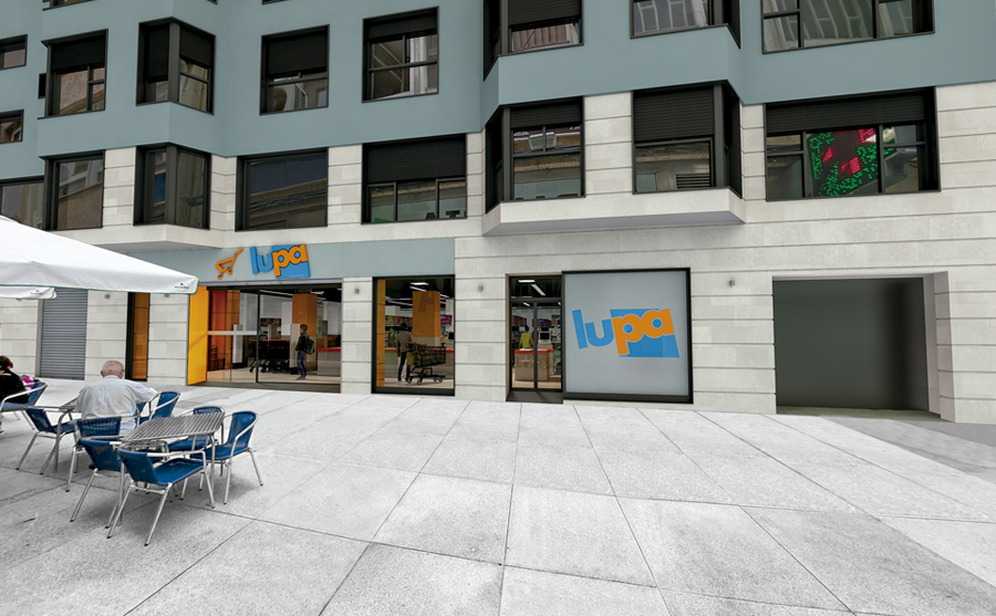 Lupa inaugura un nuevo establecimiento en Santander, Cantabria, este jueves 21 de diciembre.