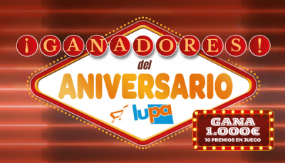 Ganadores Sorteo Aniversario Lupa 2026