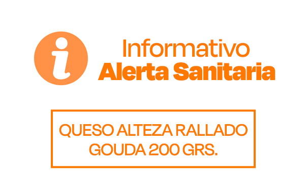Informativo alerta sanitaria