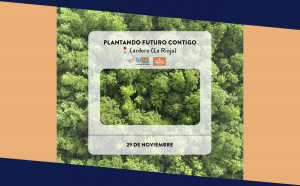 Chocolates Trapa y Lupa Supermercados reforestan Lardero (La Rioja) con la plantación de 2.000 árboles