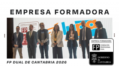 Lupa recibe el Sello «Empresa Formadora de FP Dual de Cantabria 2026» por su compromiso con el talento joven