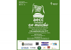 I Marcha Contra el Cáncer ciudad de Santander