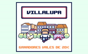 Ganadores vales 20€ VillaLupa