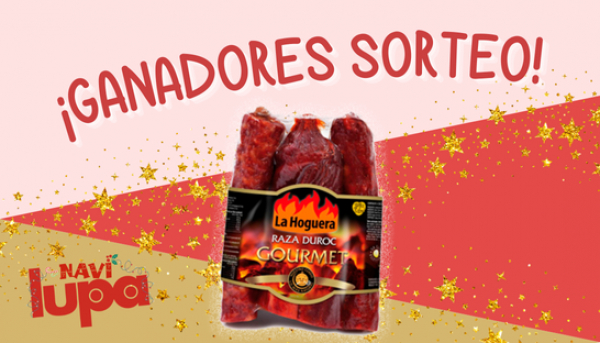 Ganadores sorteo NaviLupa Pack Gourmet La Hoguera