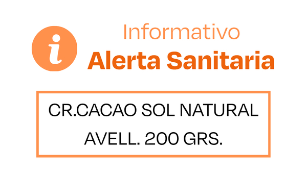 Informativo alerta sanitaria