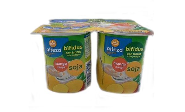 Yogur Alteza Bifidus con soja y Mango
